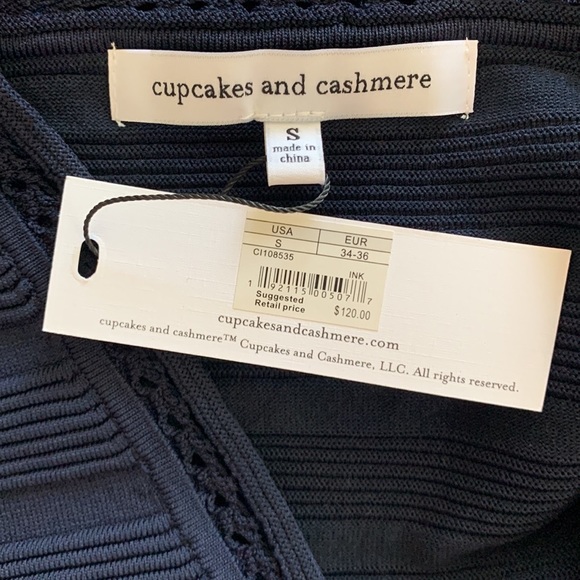 Cupcakes and Cashmere Cutout Navy Dress - Picture 9 of 9